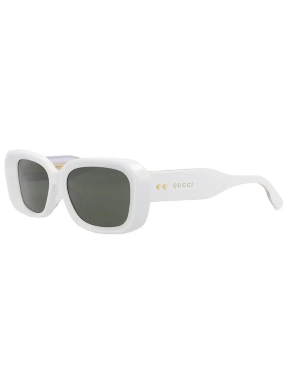 New Gucci Womens Square/Rectangle Light Blue Light Blue Grey Fashion Designer Ey